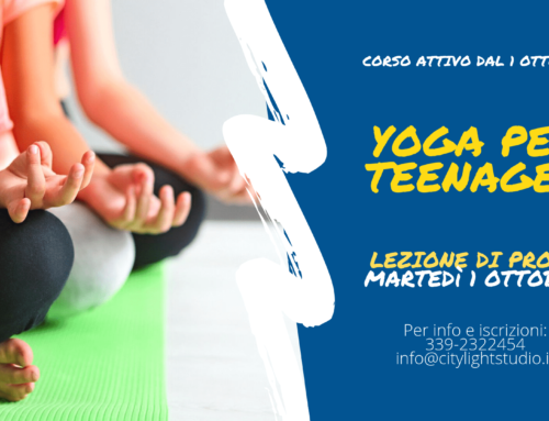 Yoga per Teenager – Lezione di prova 1 Ottobre 2019