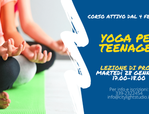 Yoga per Teenager – Lezione di prova gratuita 28.01.2020