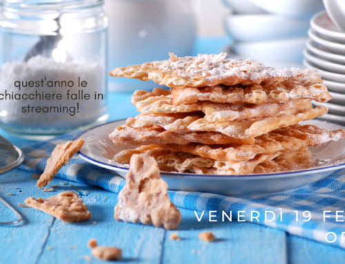 Chiacchiere in streaming! – Ricetta con Olisticamante